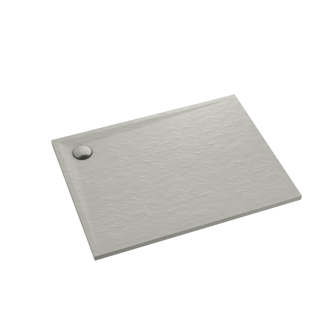 Schedline Libra Cement Stone Rechteckige Duschwanne 160x90 cm zement 3SP.L1P-90160/CT/ST