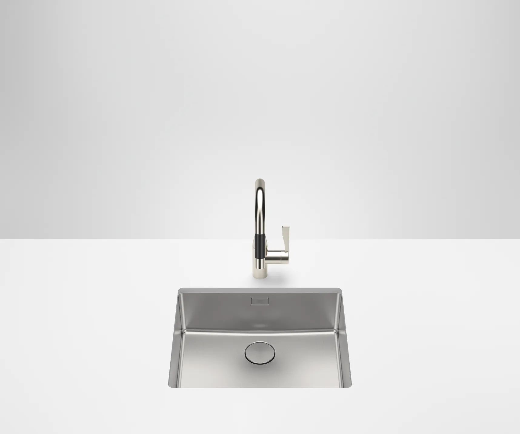 Dornbracht Edelstahlspüle 50x40 cm stahl 38500004-86