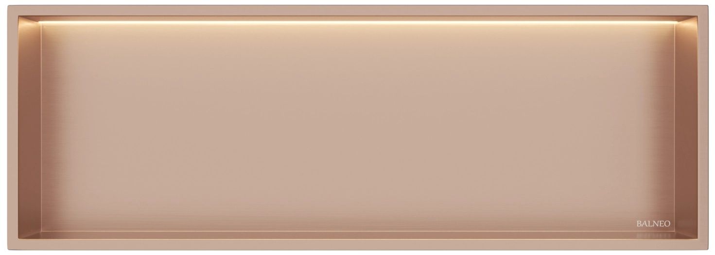 Balneo Wall Box Nischenregal 90 cm kupfer B0101040109-3