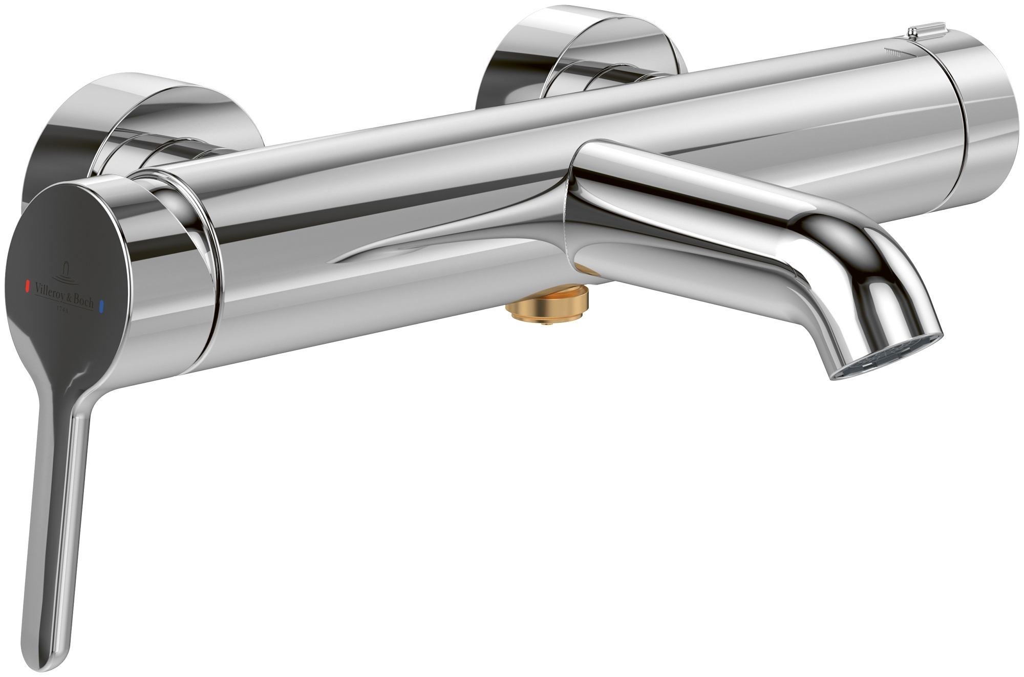 Villeroy & Boch Skyla Badewannen- und Duscharmatur Wandmontage chrom TVS11600300061