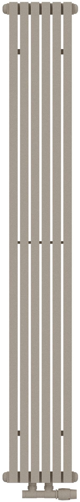 AG Evo Line Eterna Uno Raumheizkörper 180x21.5 cm podłączenie unter AG.ETVU.180.21.Q