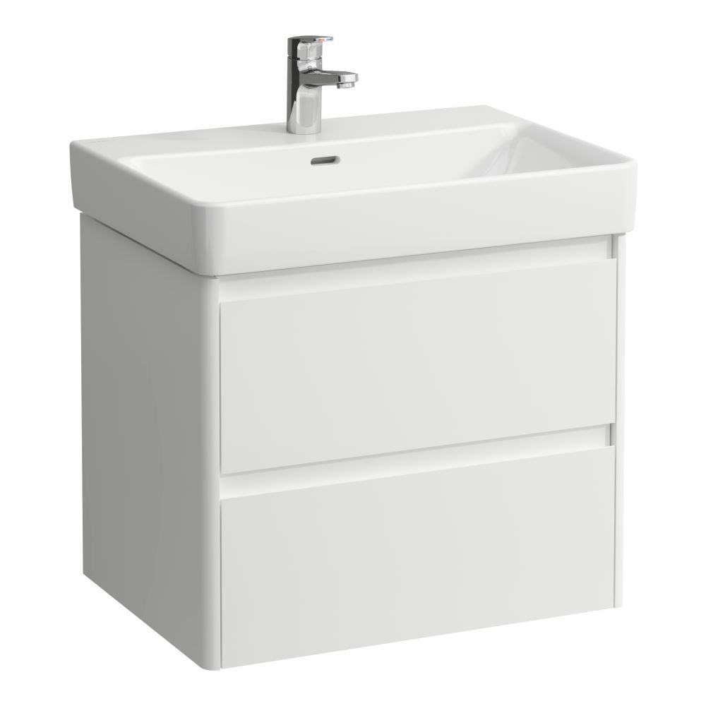 Laufen Base 2.0 Badschrank 62x44.5x51.5 cm Unterschrank hängend weiß H4112821082601