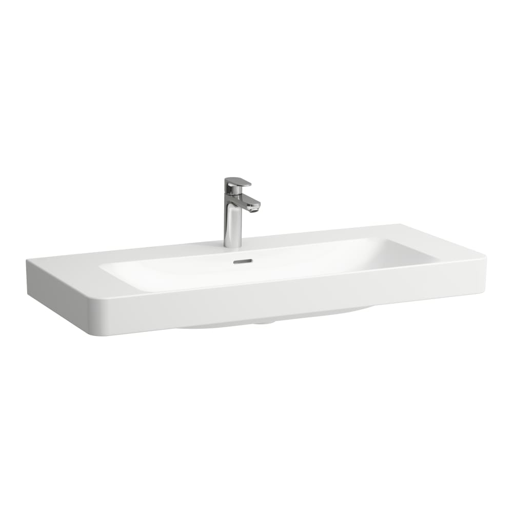 Laufen Pro X Waschbecken 105x46.5 cm rechteckig Klassisch weiß H8168697571041