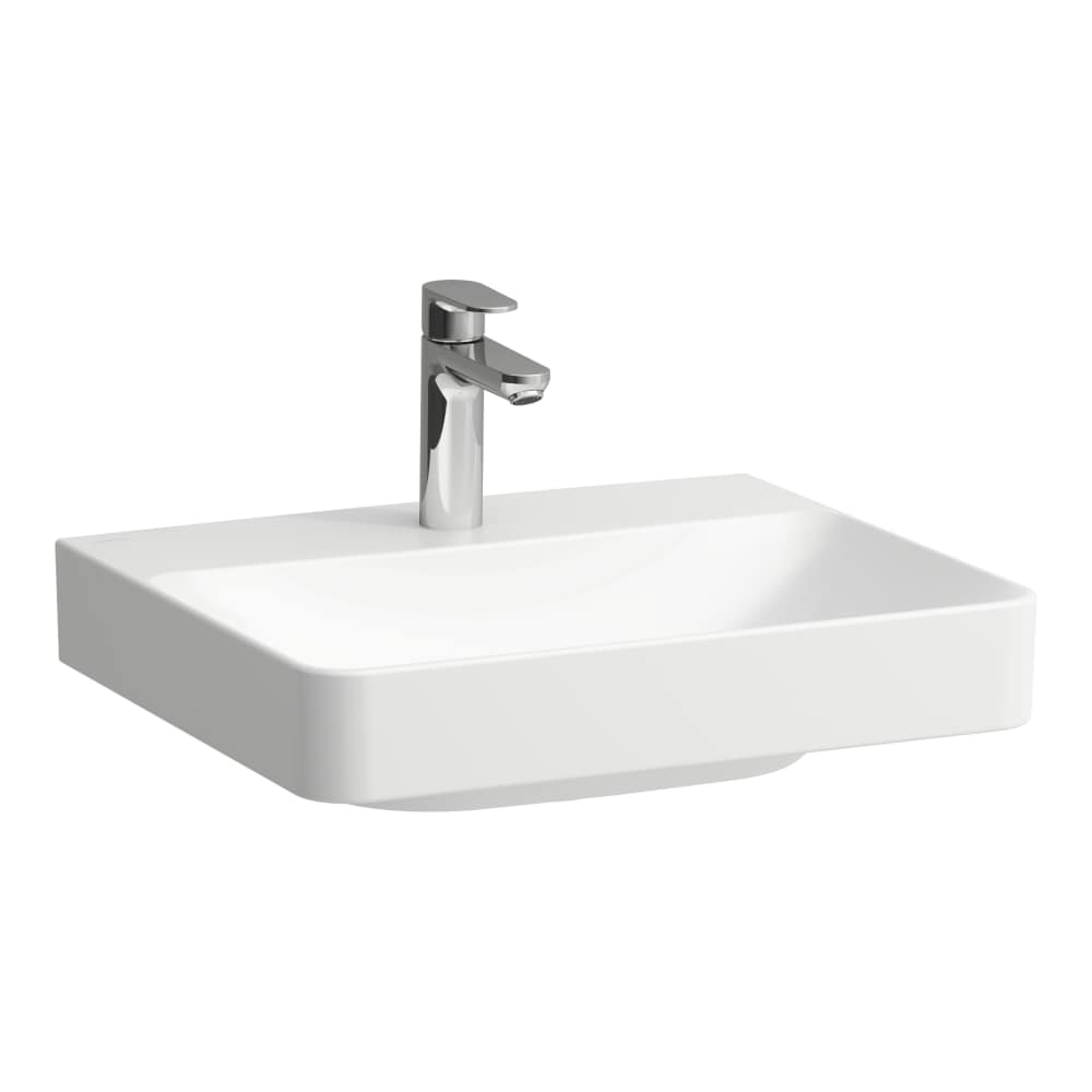 Laufen Pro X Waschbecken 55x46.5 cm rechteckig Klassisch-Möbel weiß glanz H8108620001091