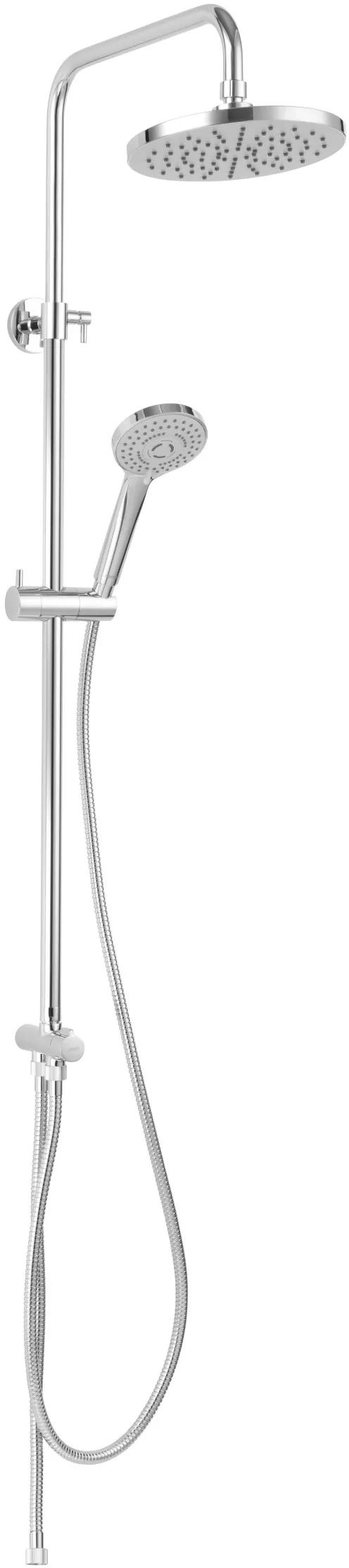 Ferro Wizard Duschset Wandmontage mit Kopfbrause chrom NP45