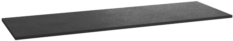Defra Presto Waschtischplatte 140x46 cm schwarz 001-F-14031