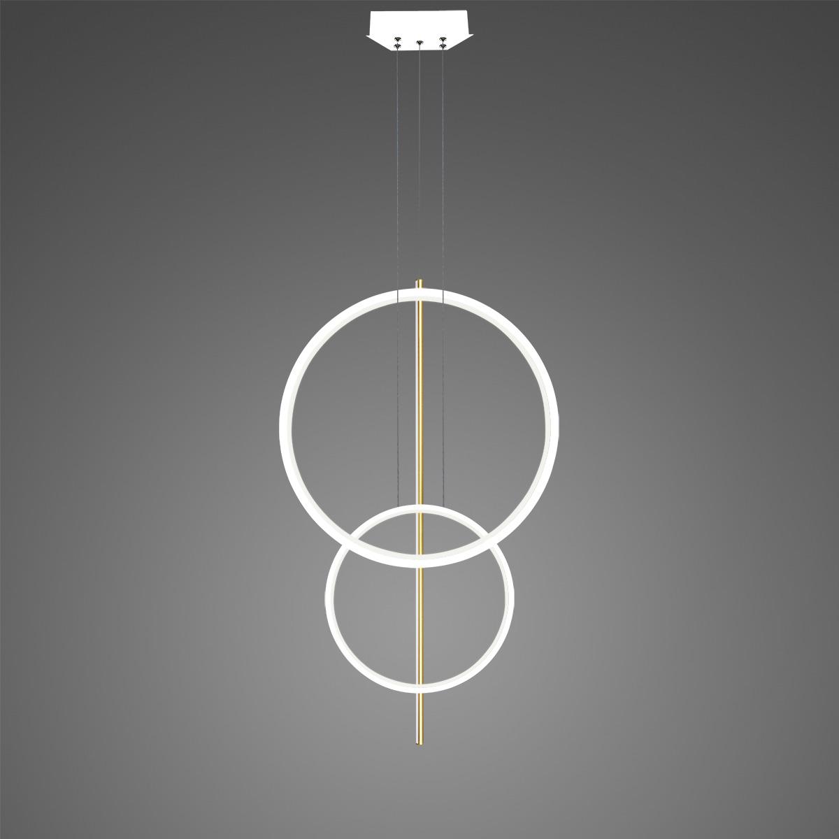 Altavola Design Linea Pendelleuchte 3x51 W weiß-gold LA087/2P_60_40_100_3k_white_gold_Dali