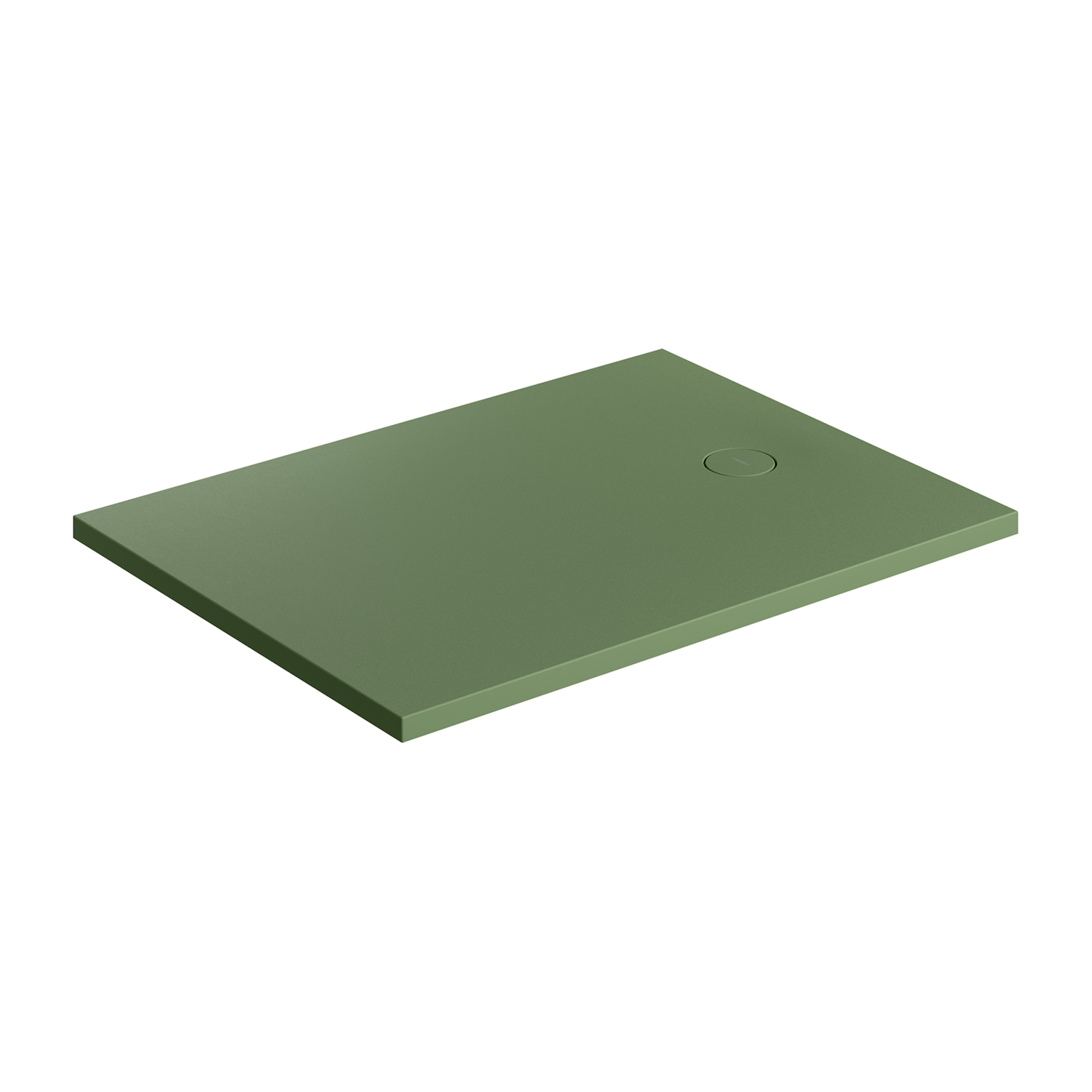Omnires Aquarock Rechteckige Duschwanne + Abdeckung 120x90 cm AQUAROCK90-120OL