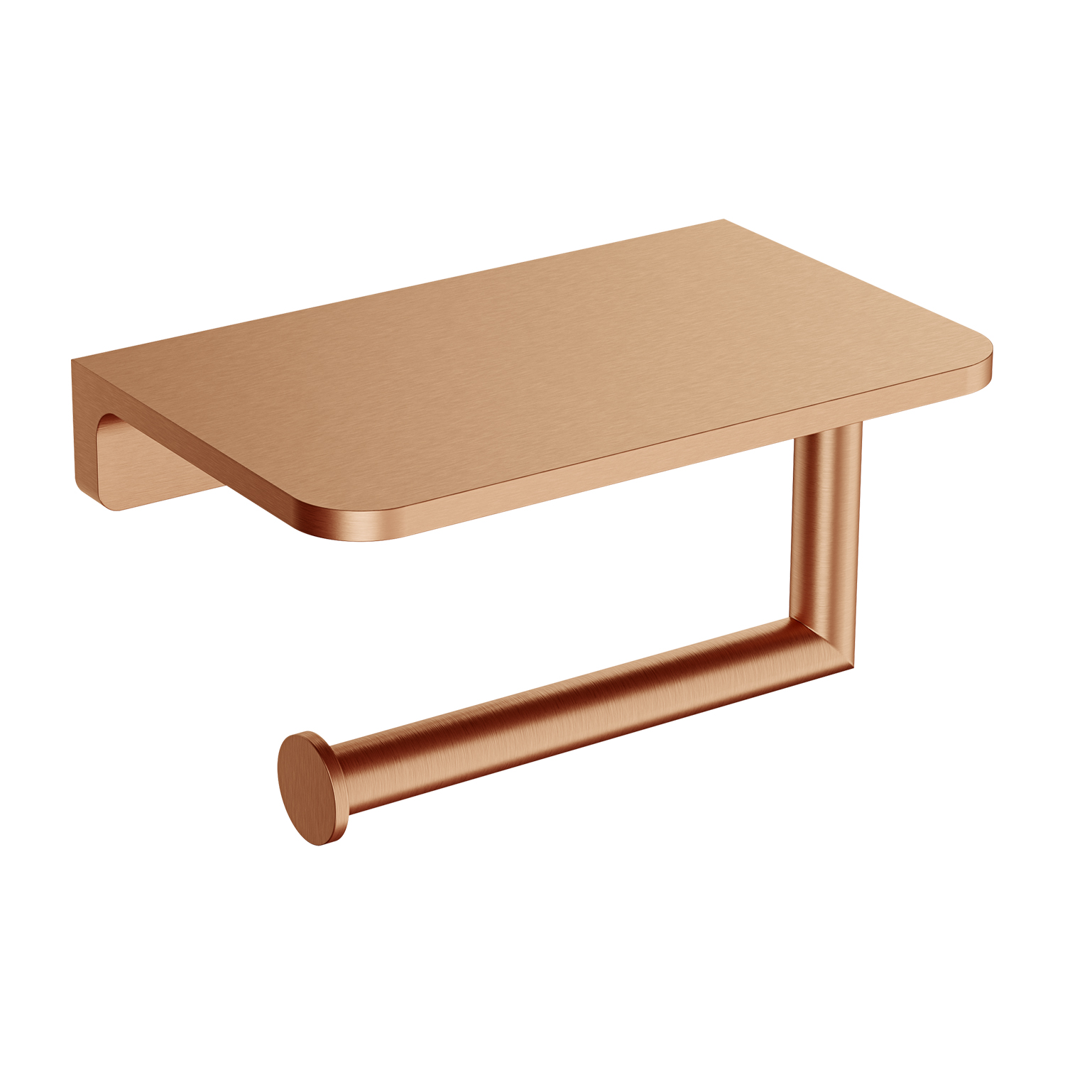 Omnires Modern Project Toilettenpapierhalter kupfer MP60511CPB