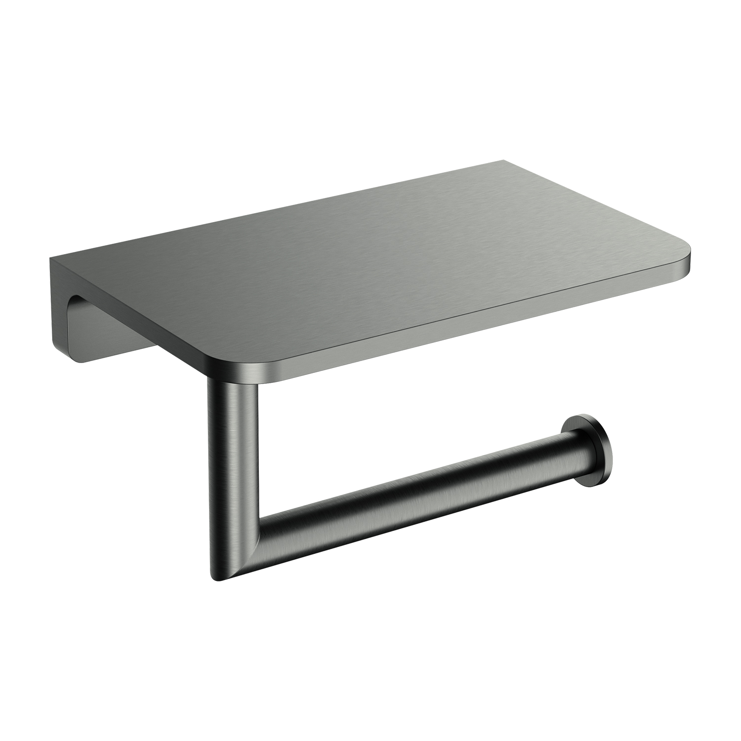 Omnires Modern Project Toilettenpapierhalter graphit MP60511GR