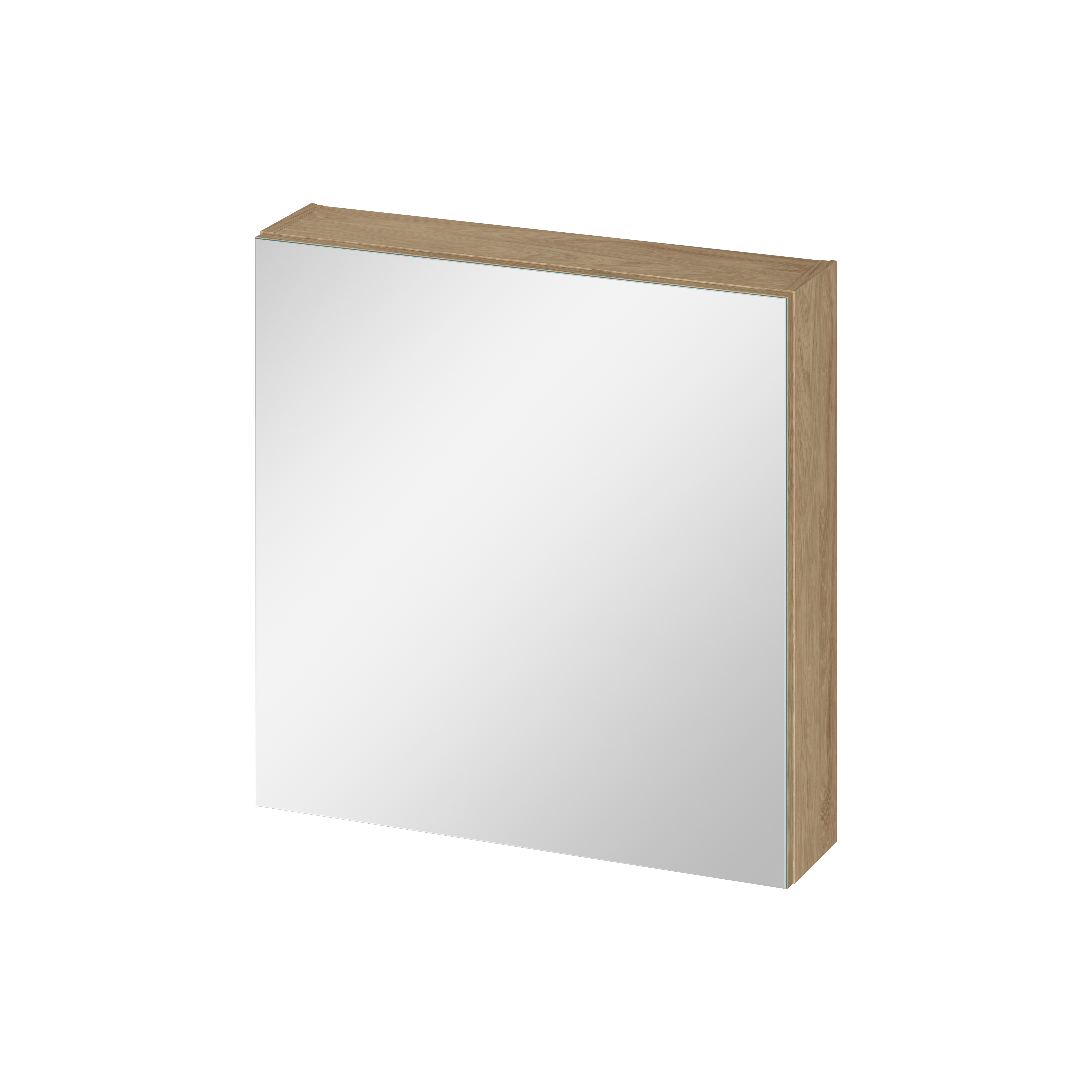 Cersanit Ovida Unterschrank 59.4x14.1x59.2 cm Spiegelschrank eiche S1058-015