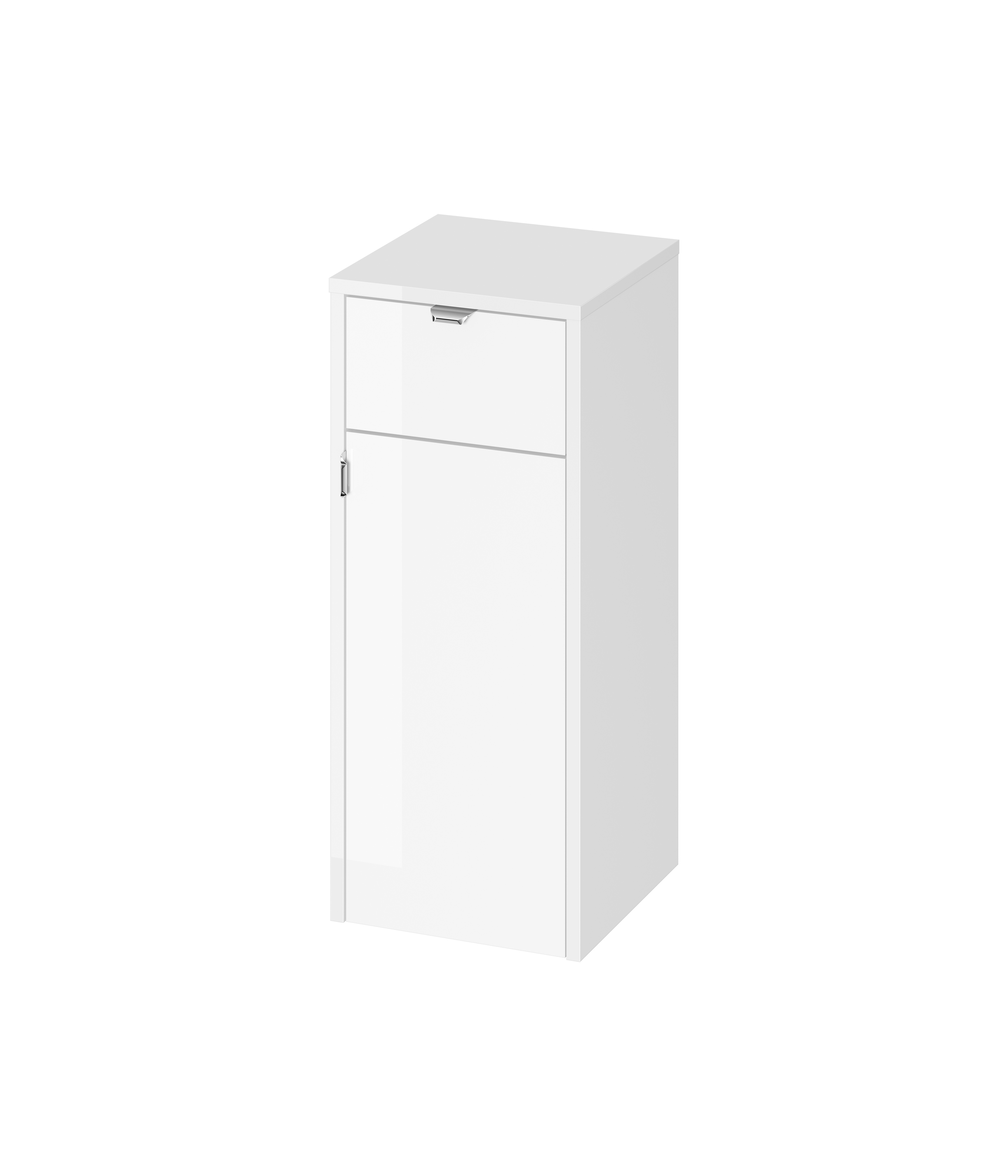 Cersanit Ovida Unterschrank 30x30x72 cm Seitenschrank hängend weiß S1058-005