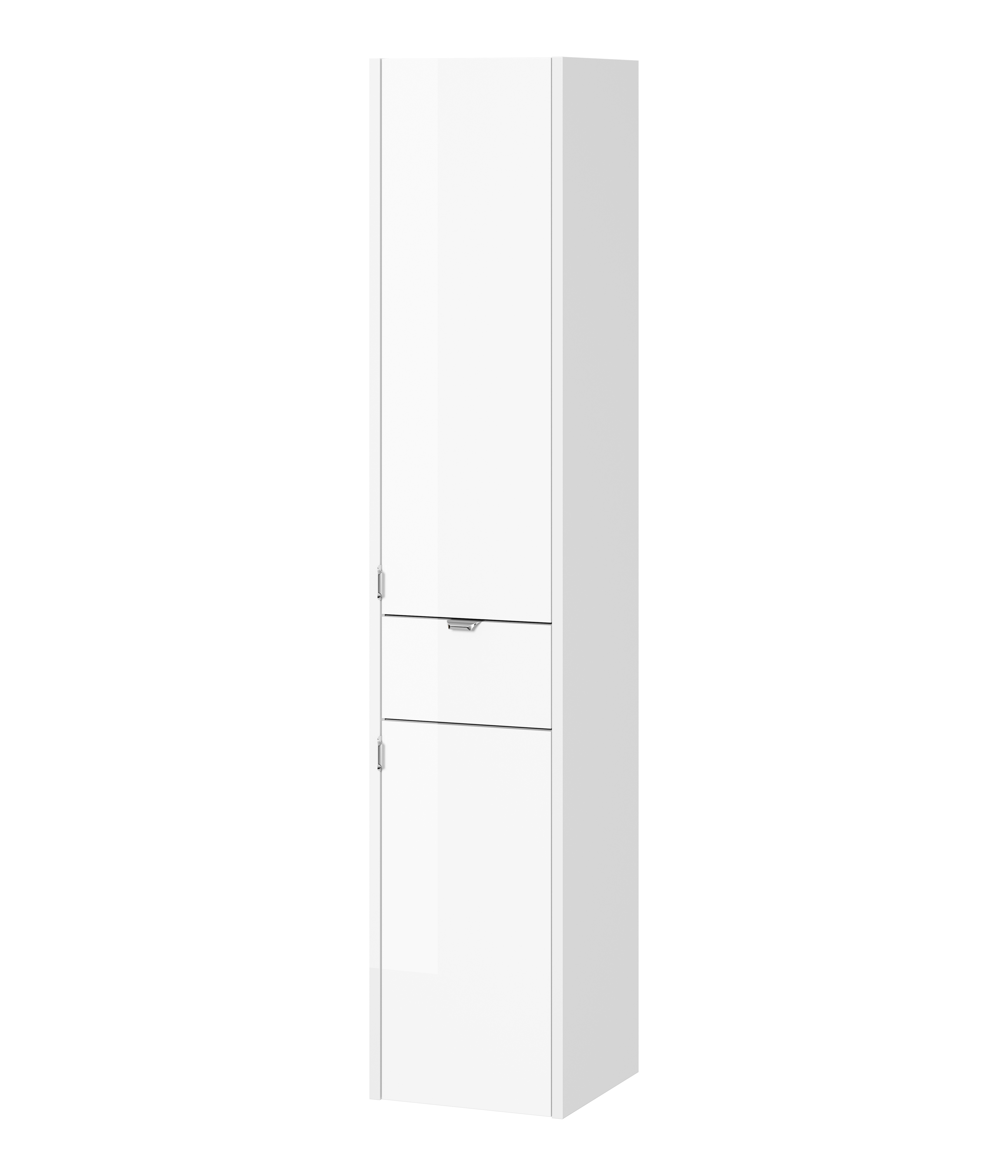 Cersanit Ovida Unterschrank 30x30x150 cm Seitenschrank hängend weiß S1058-004