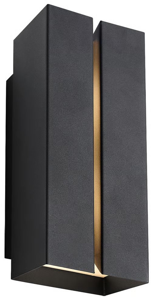 Nordlux Clarini Außenwandleuchte 2x15 W schwarz 2618151203