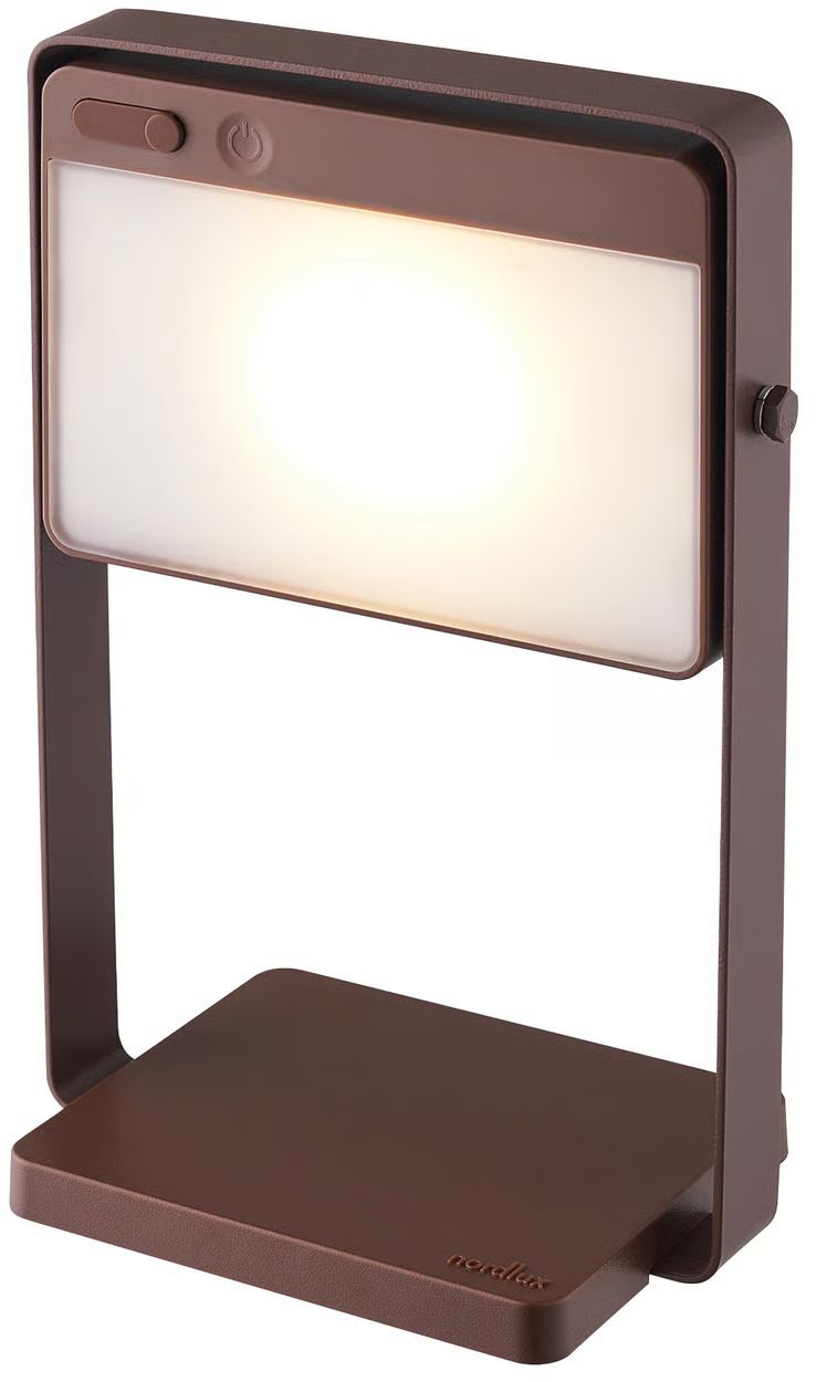 Nordlux Saulio Solar Solar-Tischleuchte 1x3.5 W braun 2418035018