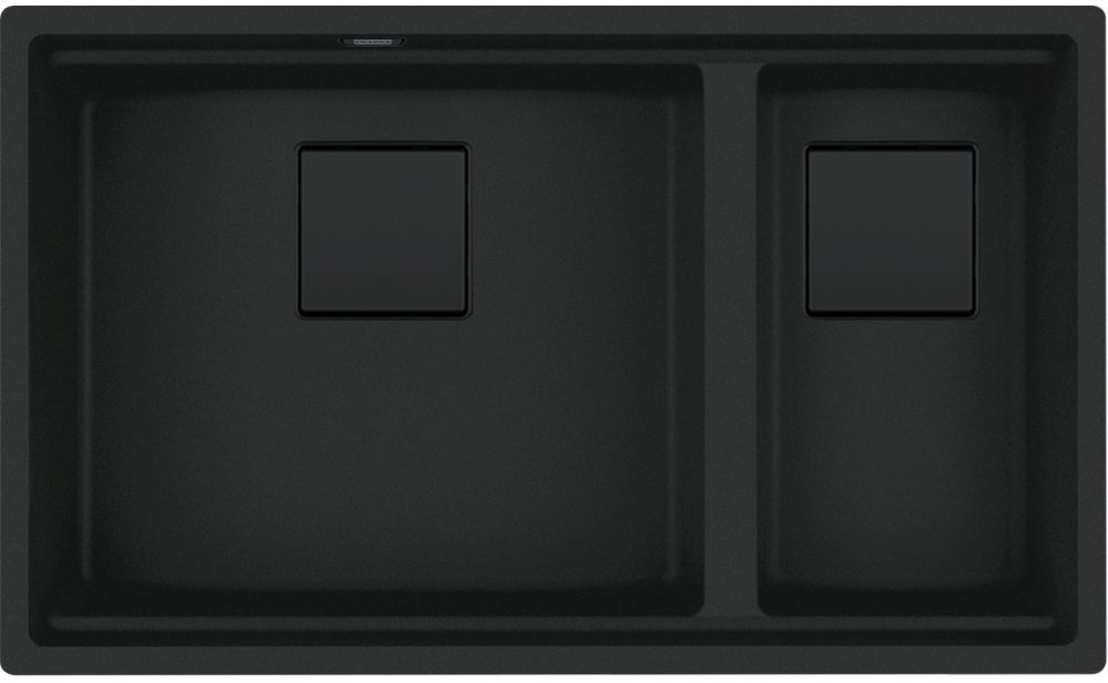 Franke Kanon Granitspüle 76x46 cm schwarz 125.0749.682