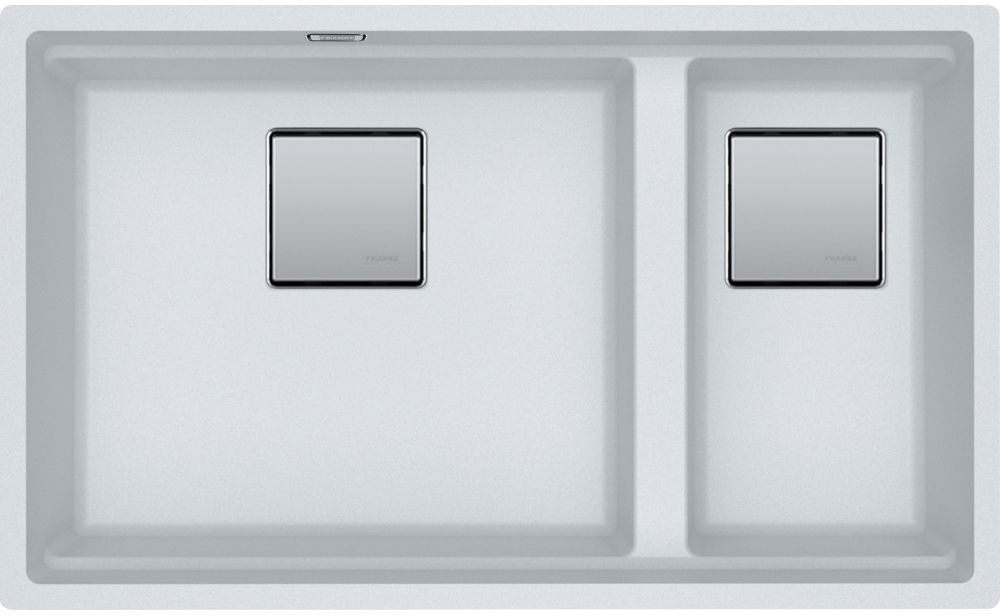 Franke Kanon Granitspüle 76x46 cm weiß 125.0749.675