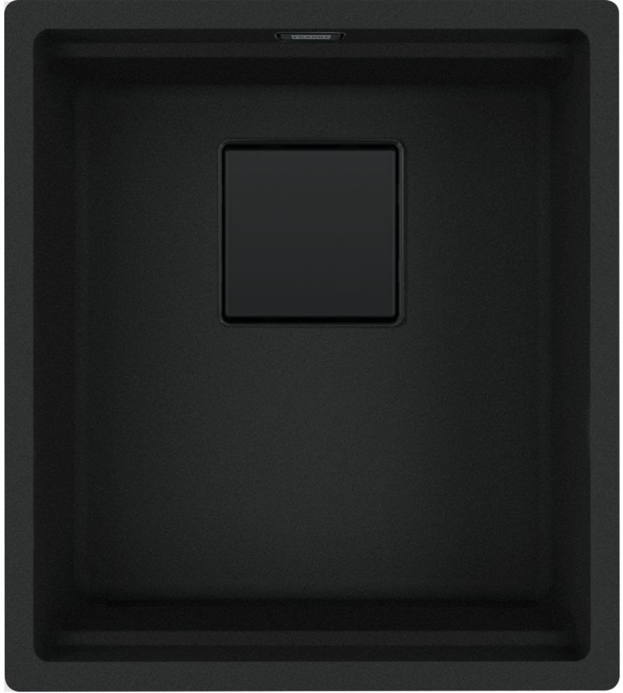 Franke Kanon Granitspüle 46x41 cm schwarz 125.0749.652