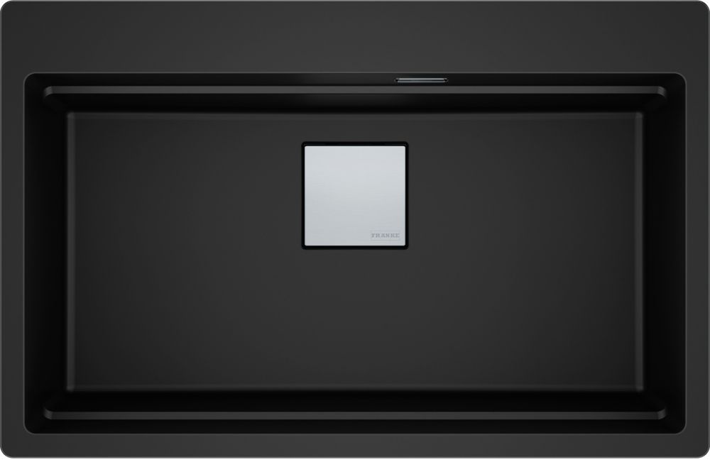 Franke Kanon Granitspüle 79x51 cm schwarz 114.0749.641
