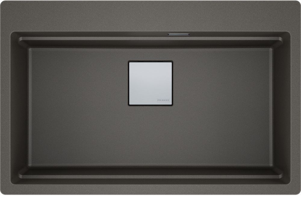 Franke Kanon Granitspüle 79x51 cm grau/graphit/onyx 114.0749.639