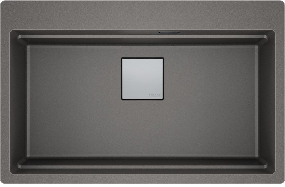 Franke Kanon Granitspüle 79x51 cm grau/graphit/onyx 114.0749.638