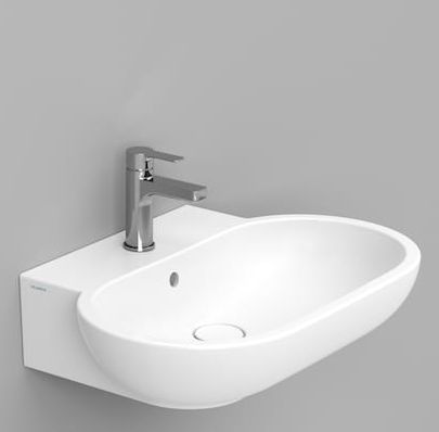 Ceramica Dolomite Mirto Waschbecken 65x46 cm oval Klassisch weiß D461141