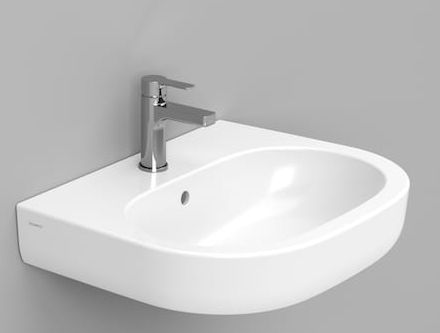 Ceramica Dolomite Mirto Waschbecken 60x48 cm oval Klassisch weiß D461201