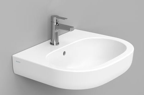 Ceramica Dolomite Mirto Waschbecken 60x48 cm oval Klassisch weiß D461241
