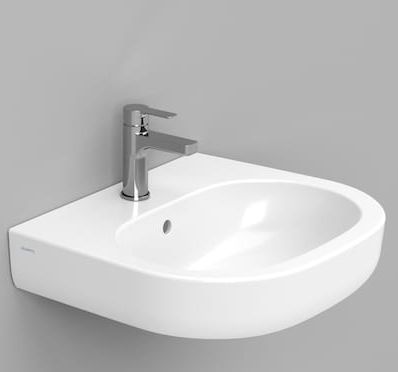 Ceramica Dolomite Mirto Waschbecken 55x48 cm oval Klassisch weiß D461301