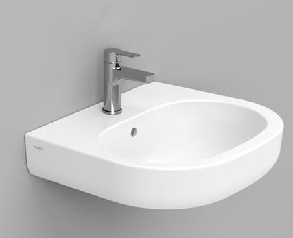 Ceramica Dolomite Mirto Waschbecken 55x48 cm oval Klassisch weiß D461341