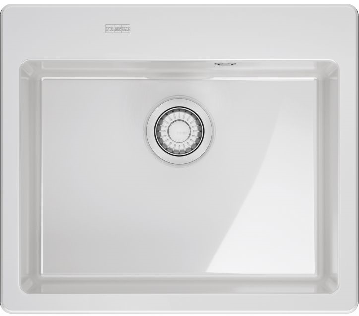 Franke Mythos MYK Keramikspüle 59x51 cm weiß 124.0749.518