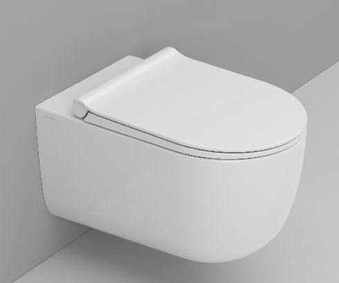 Ceramica Dolomite Mirto Round WC-Becken hängend Spülrandlos weiß Glanz D475701