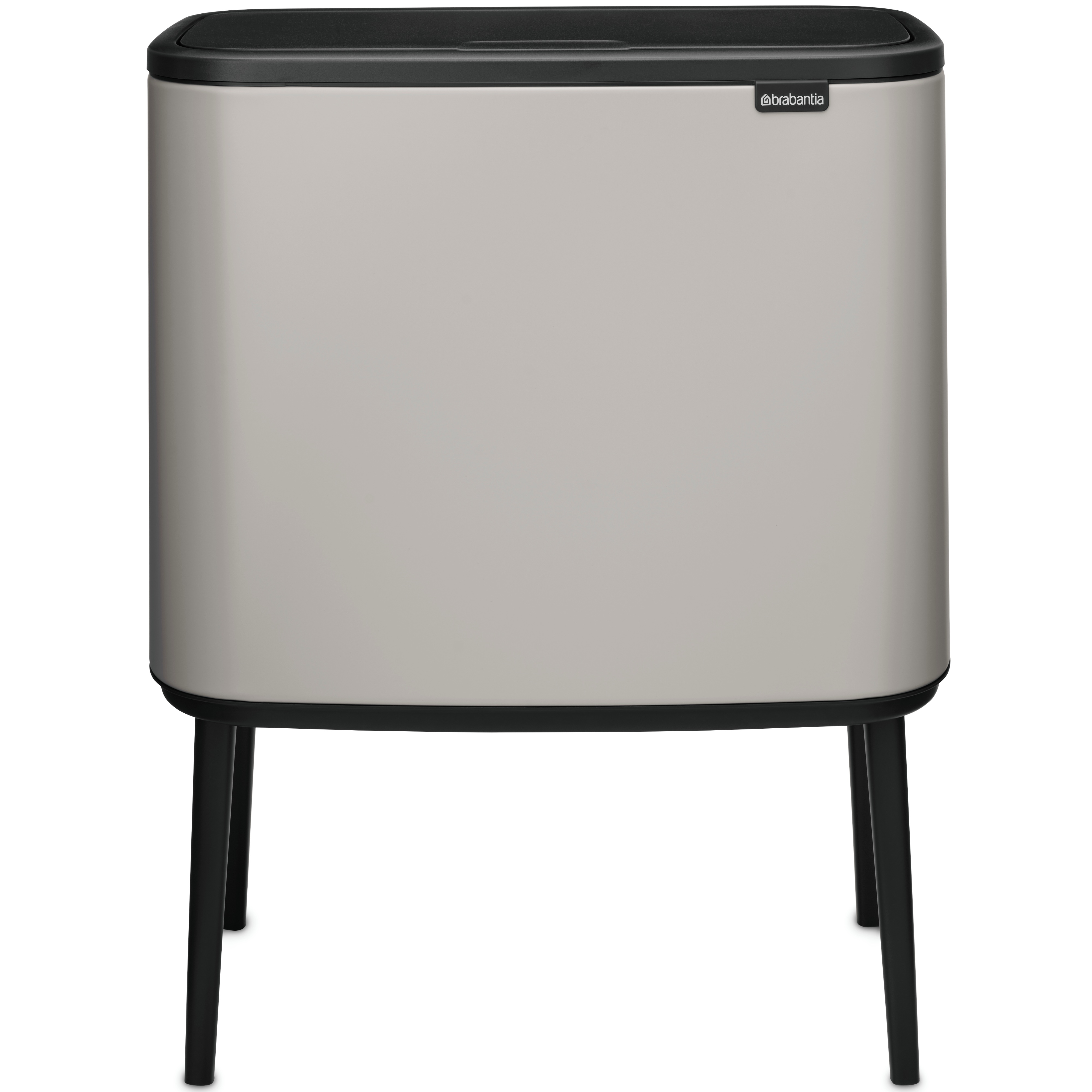 Brabantia Bo Touch Bin Müllcontainer 34 l grau 255007