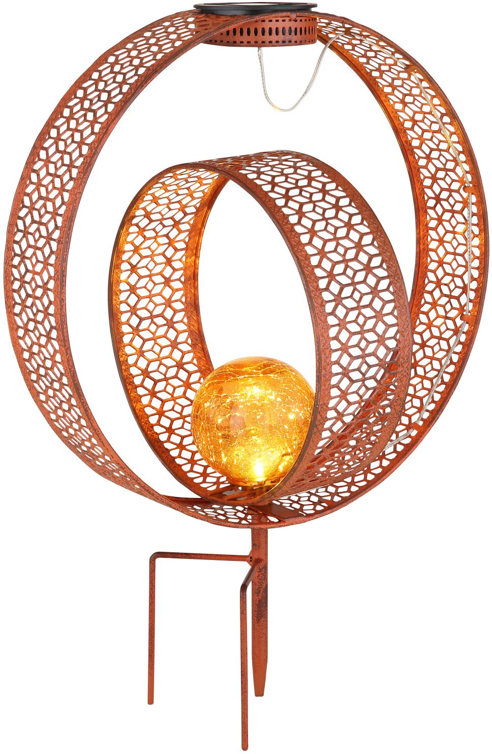 Globo Lighting Solar Solar-Stehleuchte 1x0.06 W gold 33644R