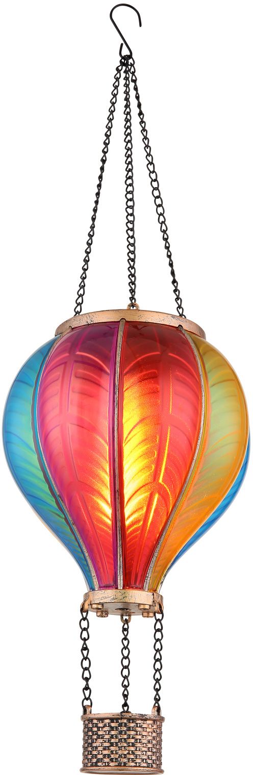 Globo Lighting Solar Solar-Pendelleuchte x0.5 W schwarz-mehrfarbig 36136B