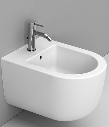 Ceramica Dolomite Mirto Round Short Bidet hängend weiß D473641