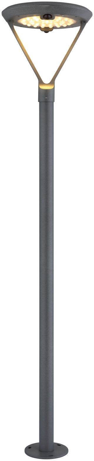 Globo Lighting Solar Solar-Stehleuchte 1x18 W grau 36910