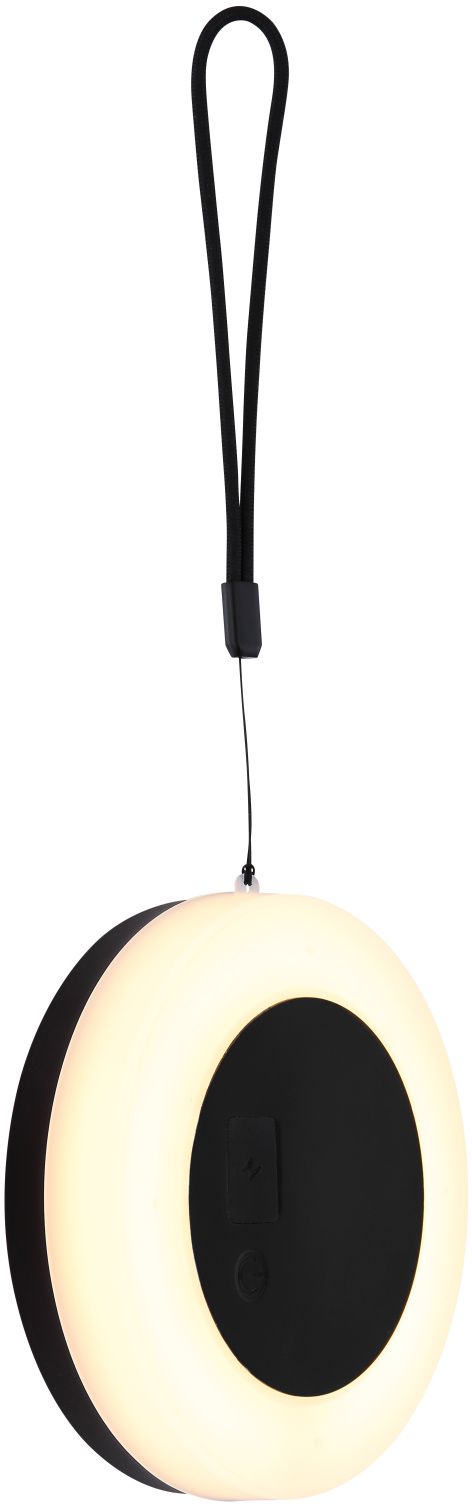 Globo Lighting Solar Solar-Pendelleuchte 1x3 W schwarz 36818
