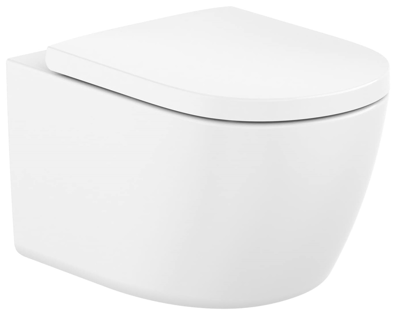 Roca Meridian WC-Becken hängend Spülrandlos mit Wirbelspülung weiß Glanz A346747S00