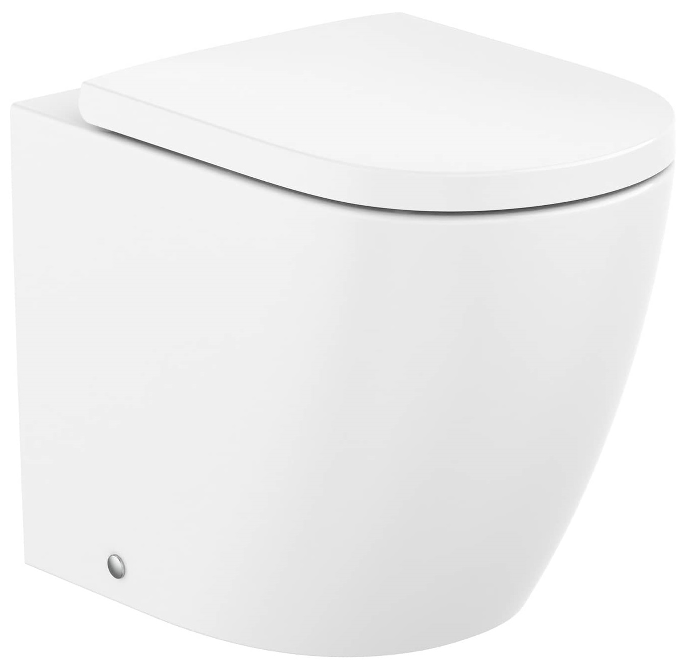 Roca Meridian WC-Becken stehend Spülrandlos mit Wirbelspülung weiß Glanz A347747S00