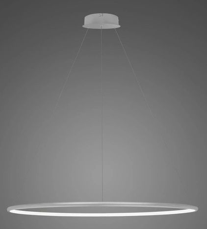 Altavola Design Led Shape Pendelleuchte 1x38 W silber LA073/P_100_in_4k_silver_dimm