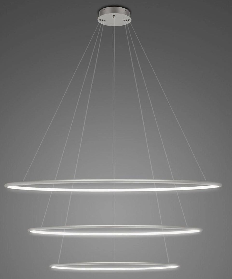 Altavola Design Led Shape Pendelleuchte 1x91 W silber LA075/P_100_in_4k_silver_dimm