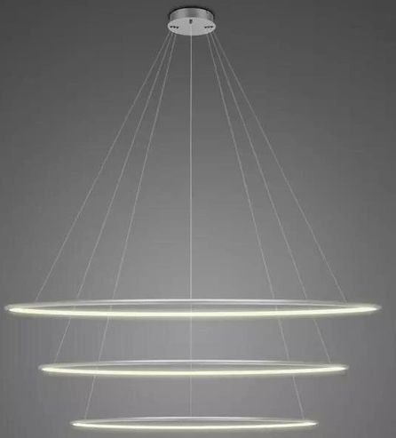 Altavola Design Led Shape Pendelleuchte 1x139 W silber LA075/P_150_in_3k_silver_dimm
