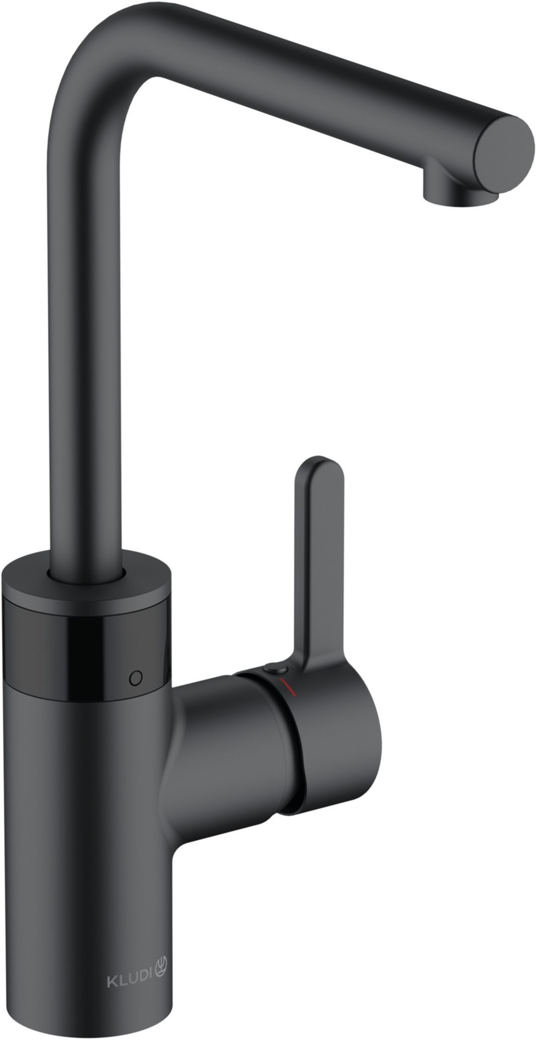 Kludi E-Go Küchenarmatur Stehend schwarz 422306675