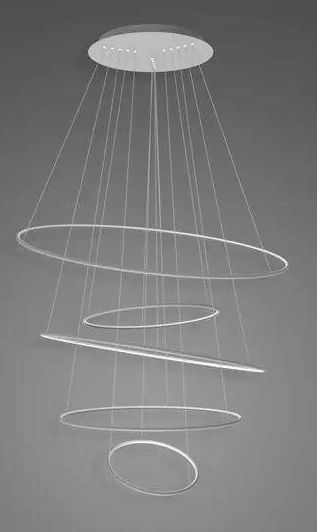 Altavola Design Led Shape Pendelleuchte 1x151 W silber LA085/P_120_in_3k_silver_dimm