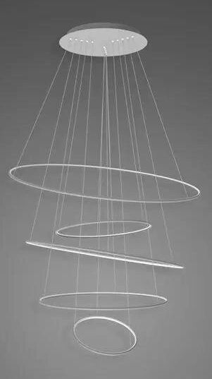 Altavola Design Led Shape Pendelleuchte 1x151 W silber LA085/P_120_in_4k_silver_dimm