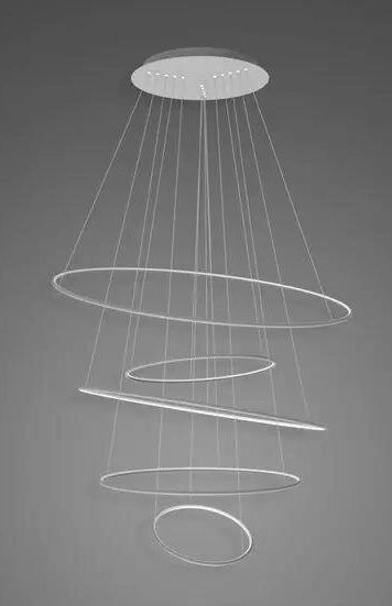 Altavola Design Led Shape Pendelleuchte 1x151 W silber LA085/P_120_in_4k_silver