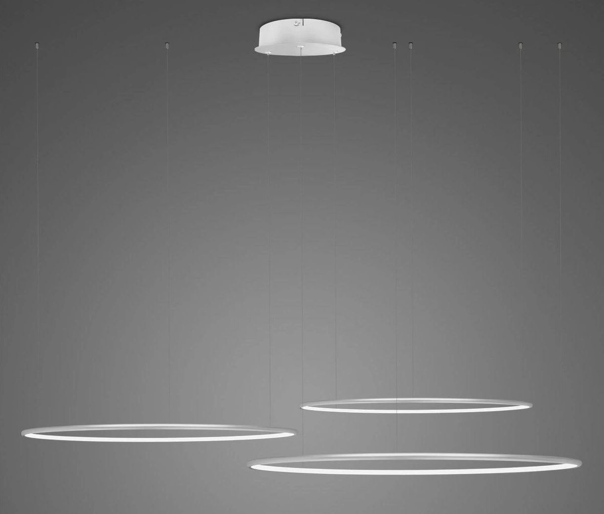 Altavola Design Led Shape Pendelleuchte 1x68 W silber LA075/CO3_80_in_4k_silver_dimm