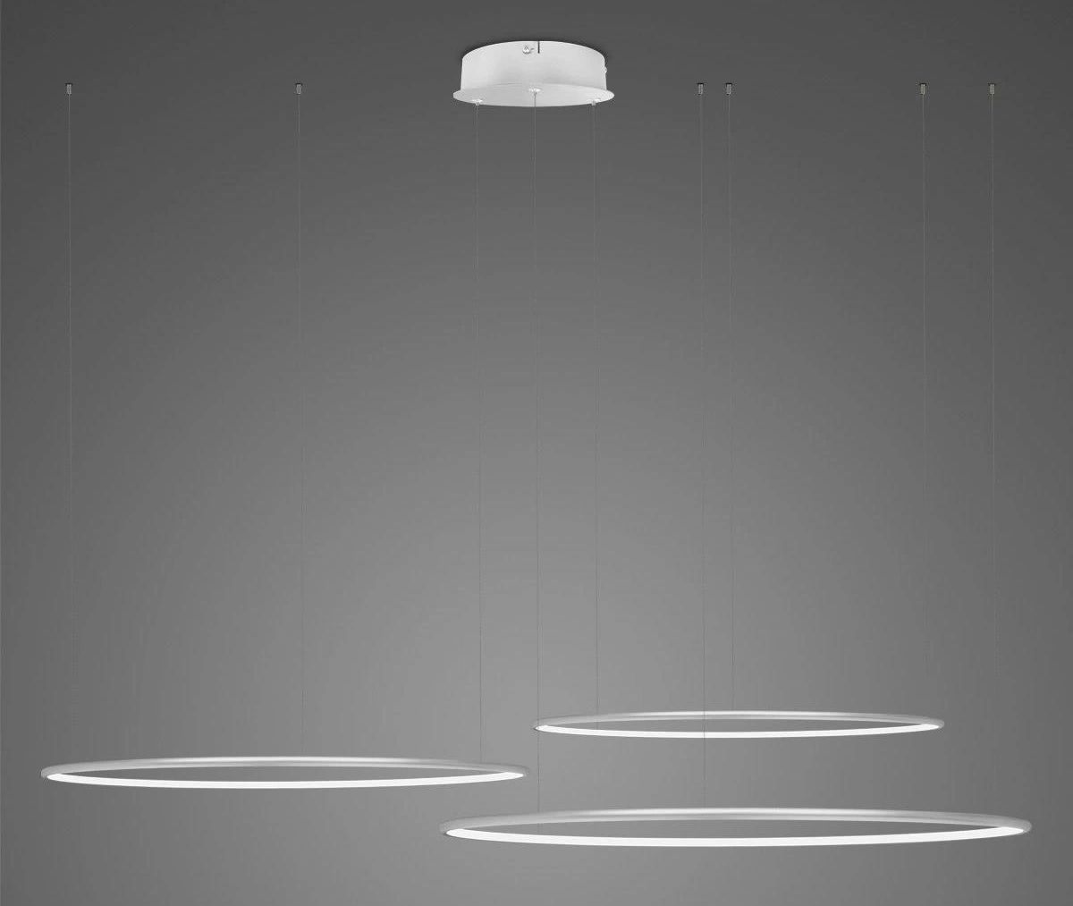 Altavola Design Led Shape Pendelleuchte 1x68 W silber LA075/CO3_80_in_3k_silver_dimm