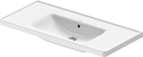 Duravit D-Neo Waschbecken 100.5x48 cm rechteckig Möbel weiß 2367100060